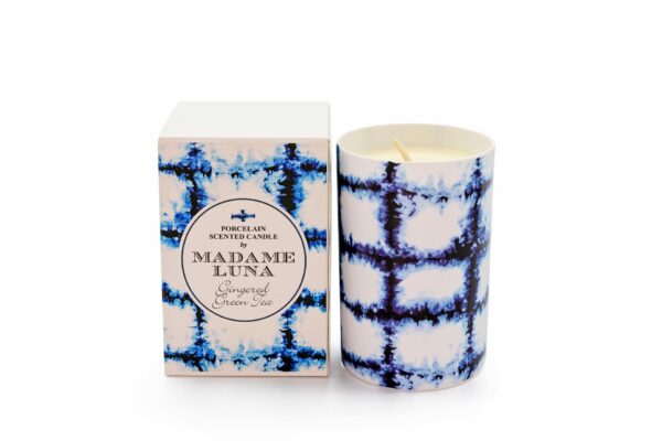 Porcelain Candle Gingered Green Tea