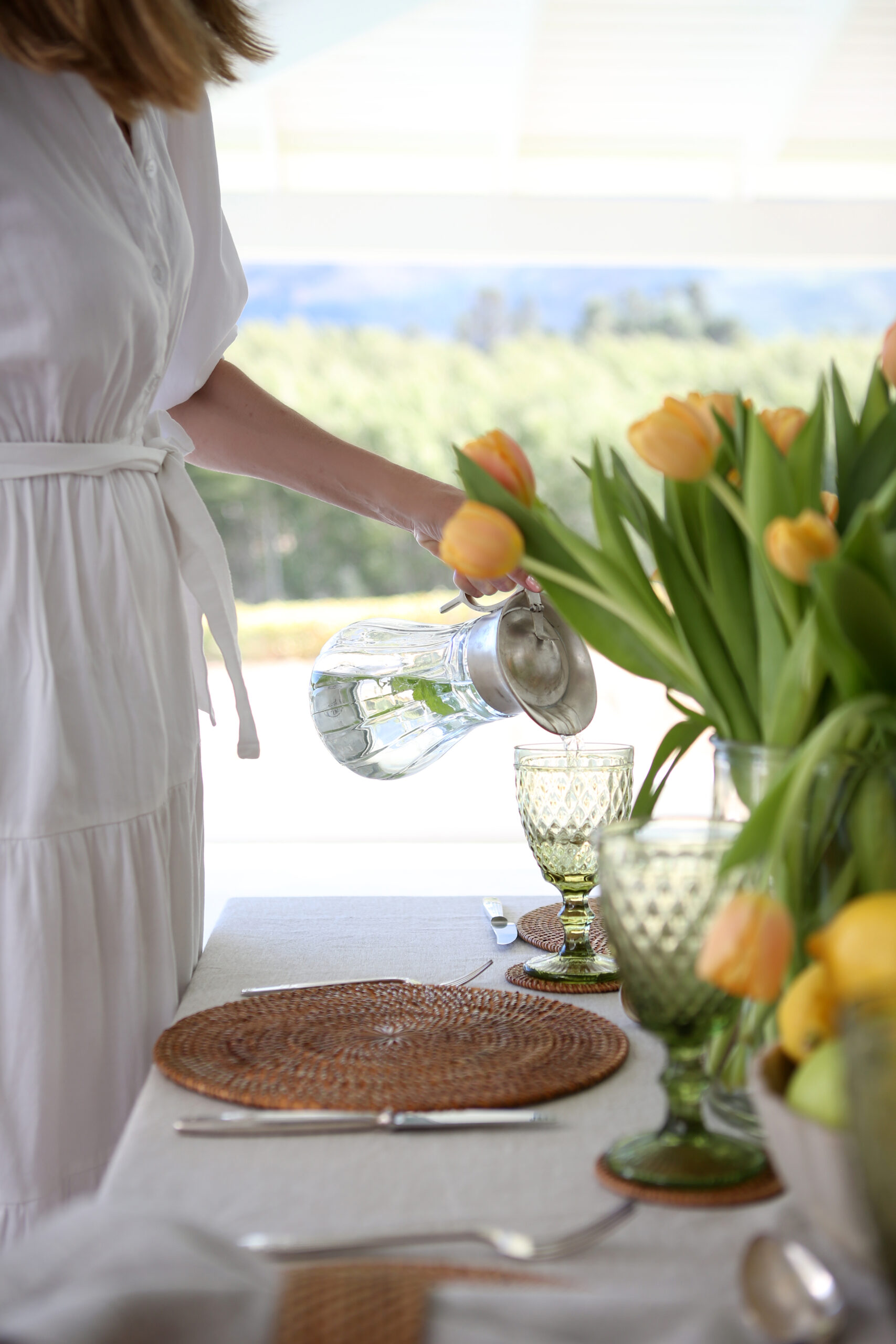 French Glass Jug - Image 3