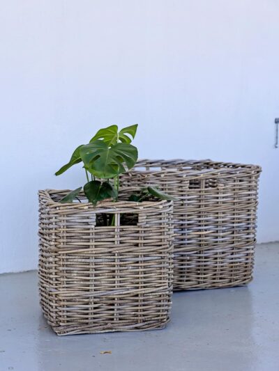 Rattan Basket Square