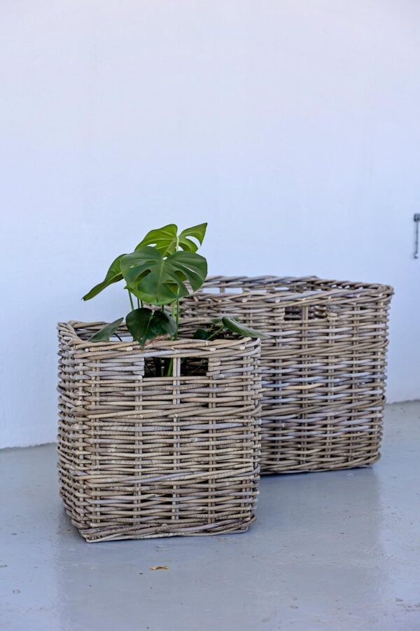 Rattan Basket Square