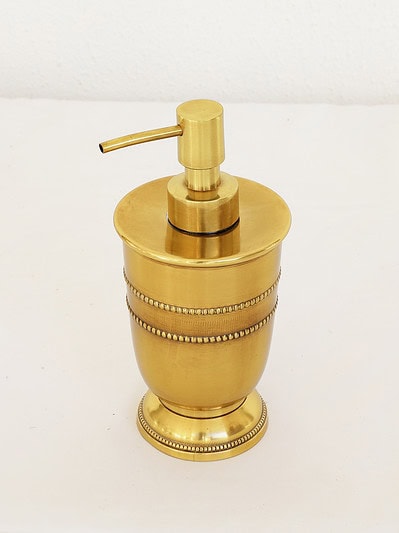 Soap/Lotion Dispenser Lux Living Brass