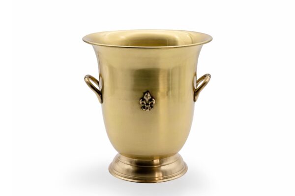 Fleur Brass Wine Cooler - Image 3