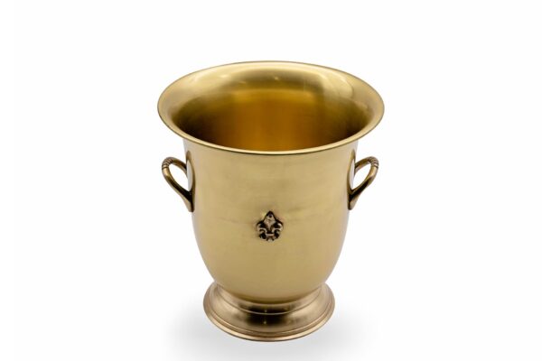 Fleur Brass Wine Cooler - Image 2