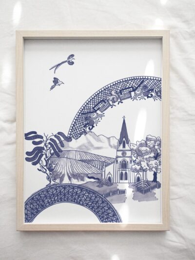Winelands print
