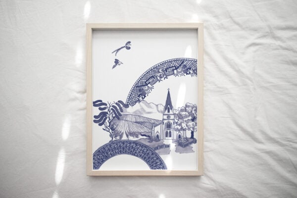 Winelands print
