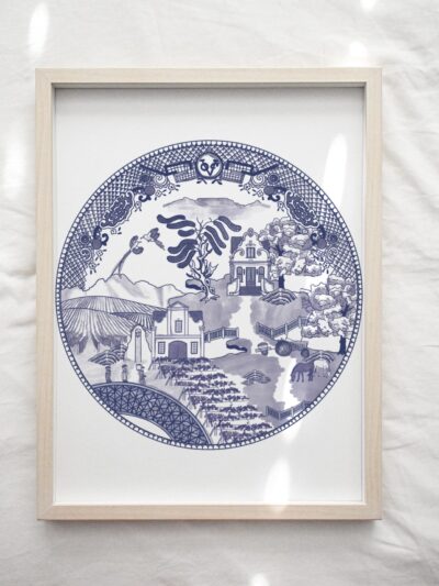 Winelands print
