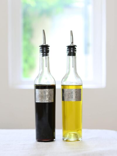 tuscan glass pourers