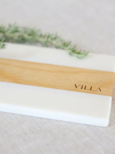 two tone villa platter board