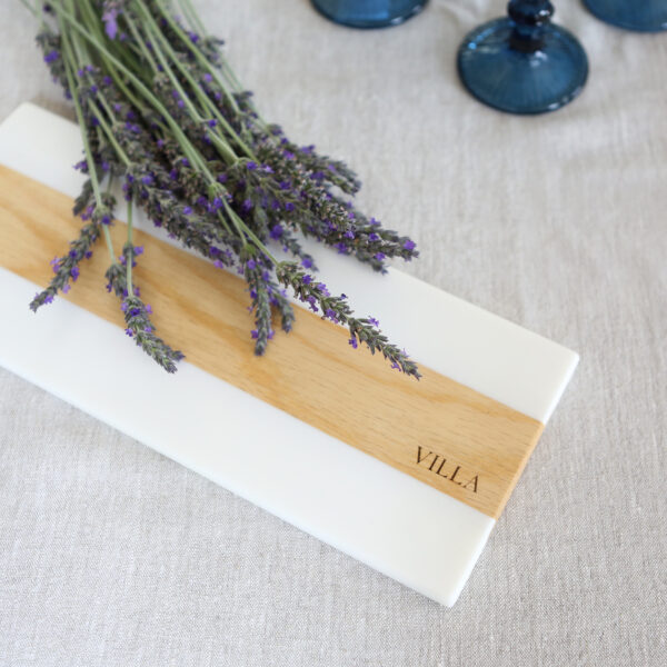 two tone villa platter board