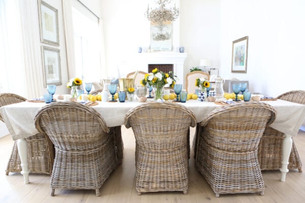 Villa homeware table inspiration
