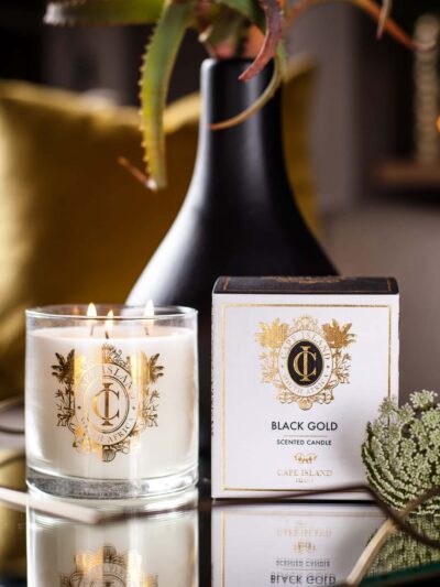 Black Gold Scented Candle