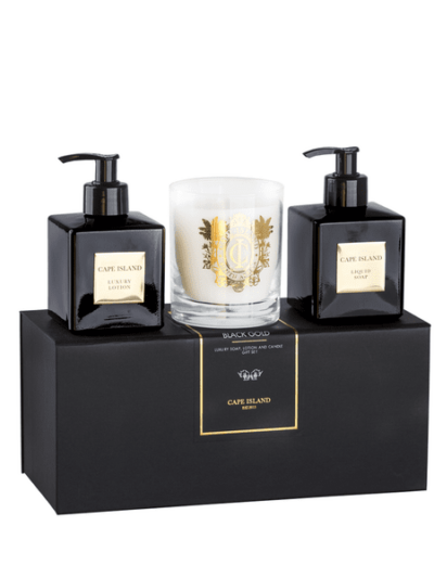 Black Gold Soap, Lotion, Candle