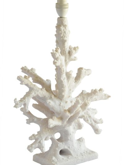Lamp Base Coral Look