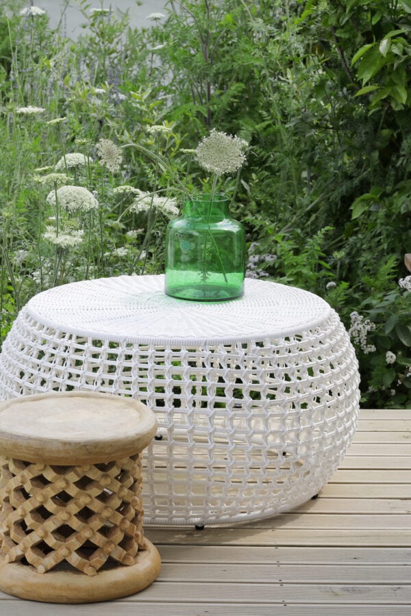 eco outdoor table and stool