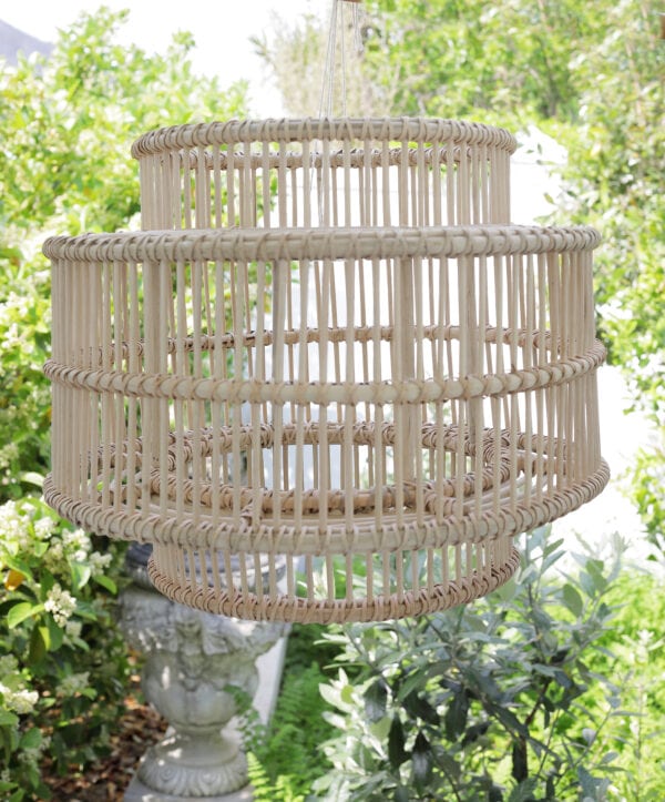 rattan lampshade