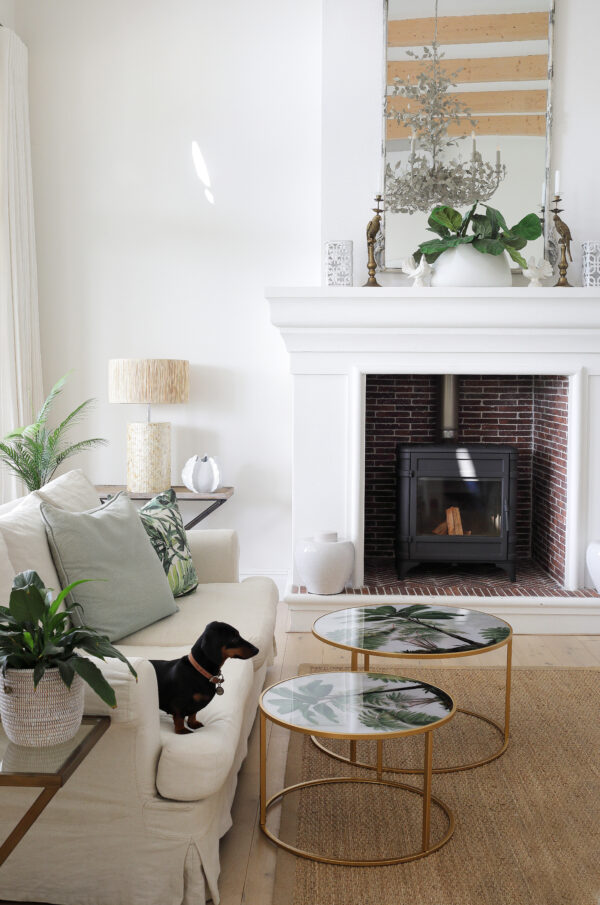lounge sitting area styled with Villa Lifestyle homeware