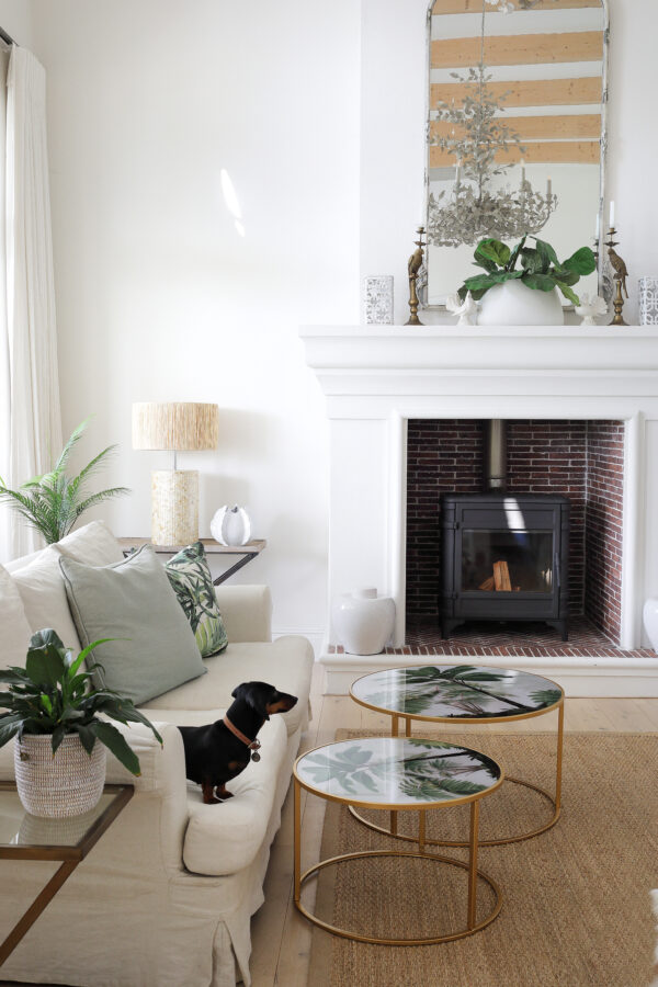 lounge sitting area styled with Villa Lifestyle homeware