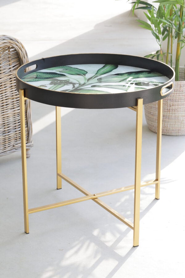 Palm coffee table