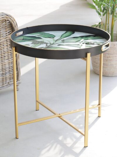 Palm coffee table