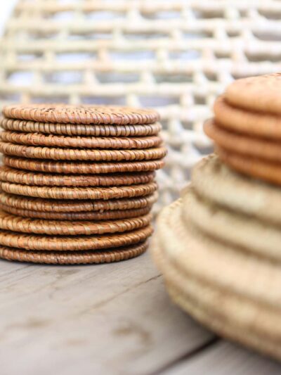 Rattan Coaster Set of 4