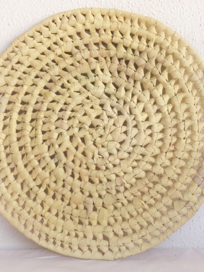 rattan boho placemat