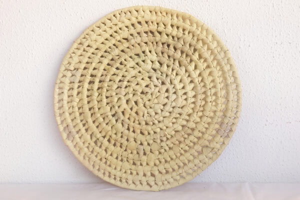 rattan boho placemat