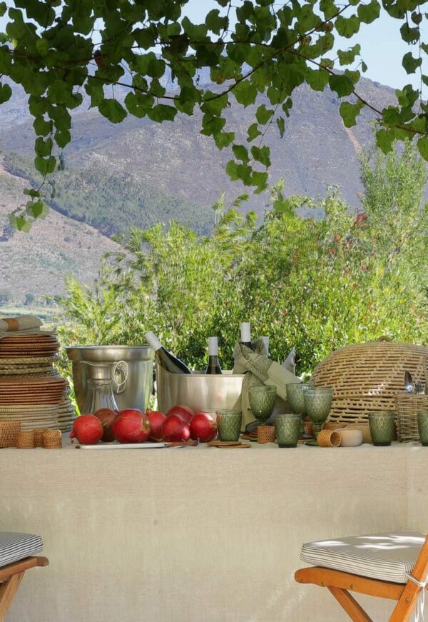 Ritz Cooler on a table with villa lifestyle products