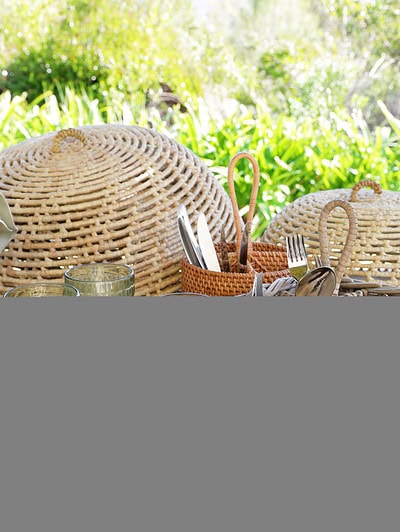 table with villa lifestyle products