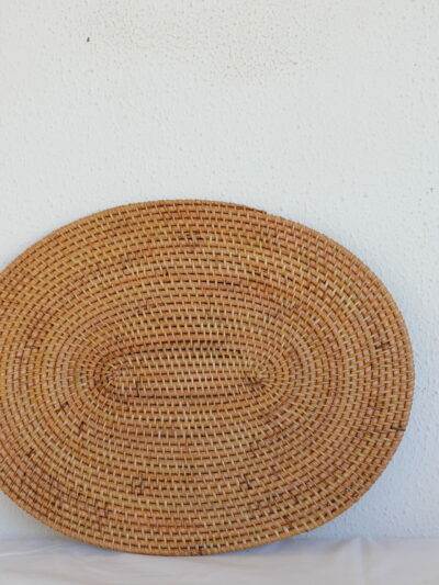 Rattan Oval Natural