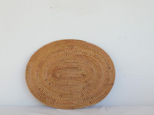 Rattan Oval Natural