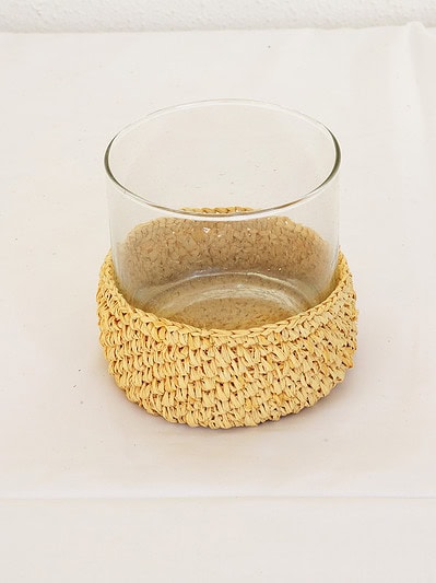 Praslin Crochet Candle Holder