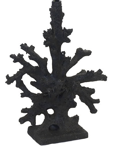 Lamp Base Coral Black