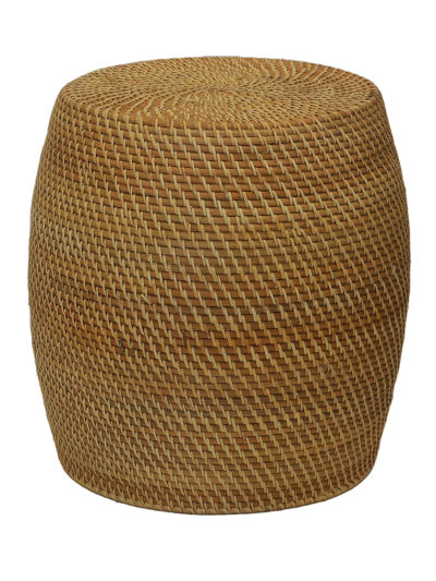 Rattan Drum Stool