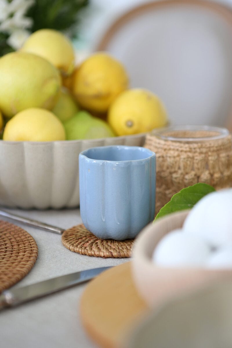 Villa Scalloped Mug (colour Mom Jeans) - Image 3