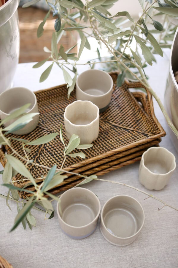 Villa Scalloped Mug (colour Mom Jeans) - Image 2