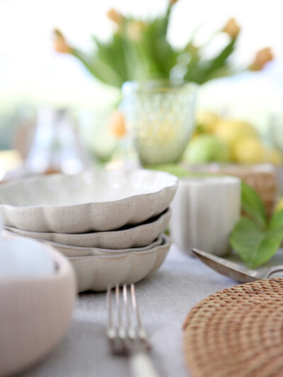 Scalloped Plate