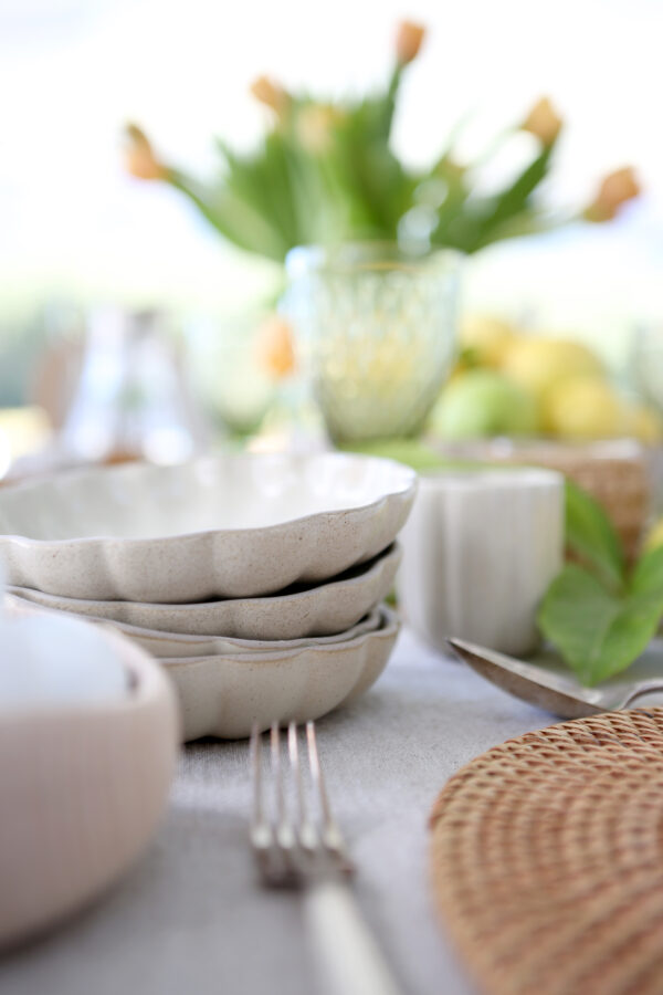 Scalloped Plate