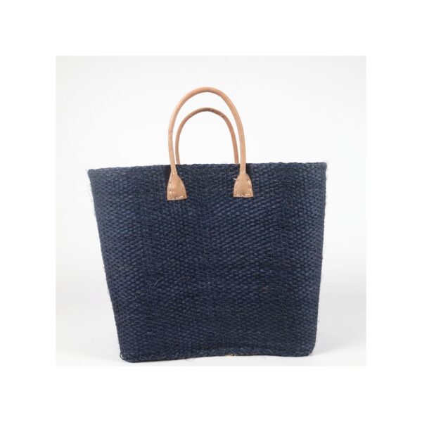 Navy Sisal Basket
