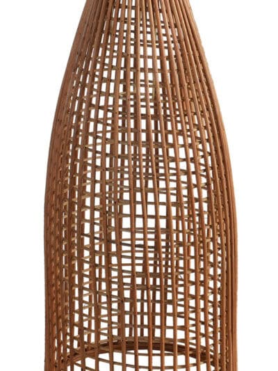 Jute Rattan Cone Pendant