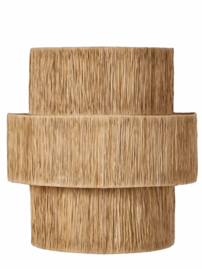 Raffia Wall Sconce