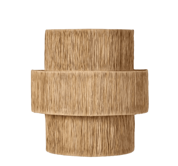 Raffia Wall Sconce