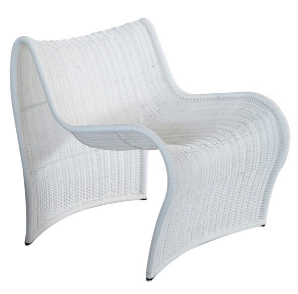 Curve Outdoor Chair - White