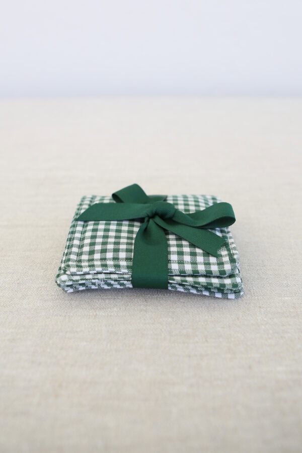 Gingham Coaster Sets - Image 2