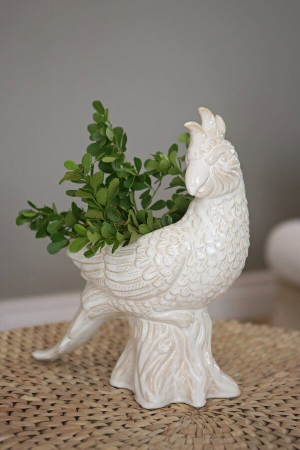 Ceramic Parrot